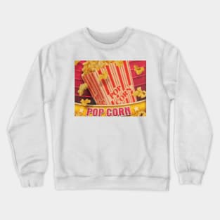 Popcorn Sign Crewneck Sweatshirt